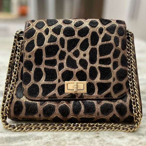 Chanel Authentic Excellent Condition Pony Calf Skin And Leather Hand Bag - Picture 5 of 17